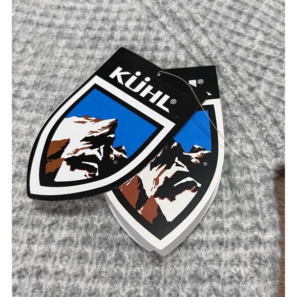 Kuhl Sienna Sweater Womens Small Knit Pullover Ribbed Cowl Neck Ash Gray - Picture 6 of 16